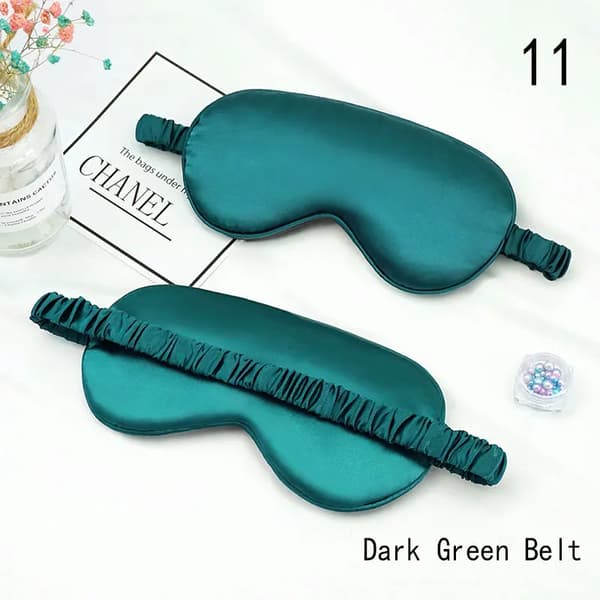 1 st Ögonmask Sovmask Ögonlapp Blindfäll Solid Bärbar Ny Vila Avslappning Ögonskugga Mjuk Vadderad Vila Blindfäll