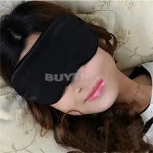 1 st Ögonmask Sovmask Ögonlapp Blindfäll Solid Bärbar Ny Vila Avslappning Ögonskugga Mjuk Vadderad Vila Blindfäll