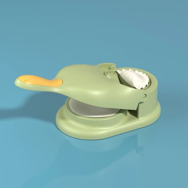 Dumpling Skin Artifact DIY Dumpling Maker Manuell Wrapper Making Plastform Deig Crimping Tool Kjøkken Baking Tilbehør