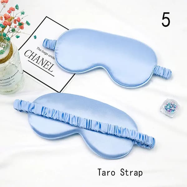 1 st Ögonmask Sovmask Ögonlapp Blindfäll Solid Bärbar Ny Vila Avslappning Ögonskugga Mjuk Vadderad Vila Blindfäll