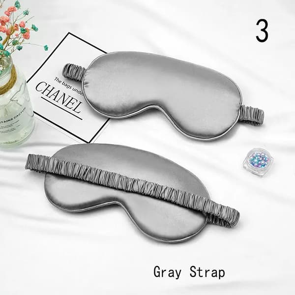 1 st Ögonmask Sovmask Ögonlapp Blindfäll Solid Bärbar Ny Vila Avslappning Ögonskugga Mjuk Vadderad Vila Blindfäll