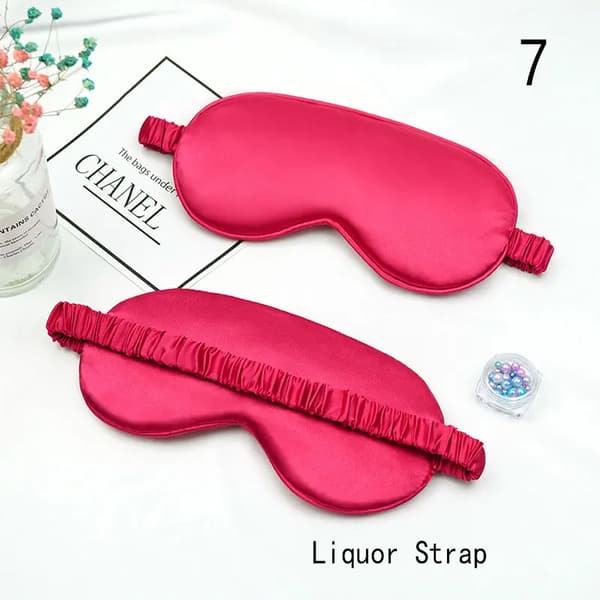 1 st Ögonmask Sovmask Ögonlapp Blindfäll Solid Bärbar Ny Vila Avslappning Ögonskugga Mjuk Vadderad Vila Blindfäll