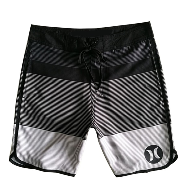 Badshorts för män Quick Dry Beach Trunks Badkläder med Mesh