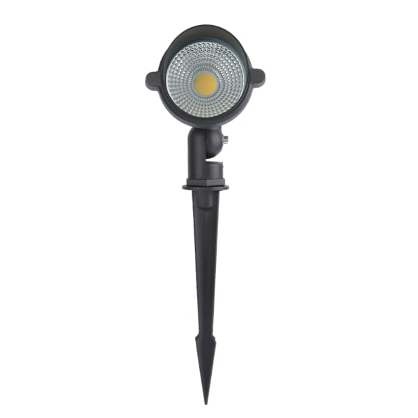 Vattentät utomhus 360 grader COB gräsmatta ljus 7W Garden Spike LED innergårdslampa 85-265V