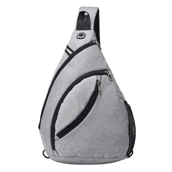 USB ryggsäck vattentät resereflekterande bröstväska i polyester