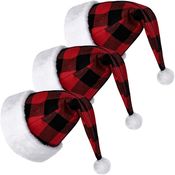 Black red santa hat outlet