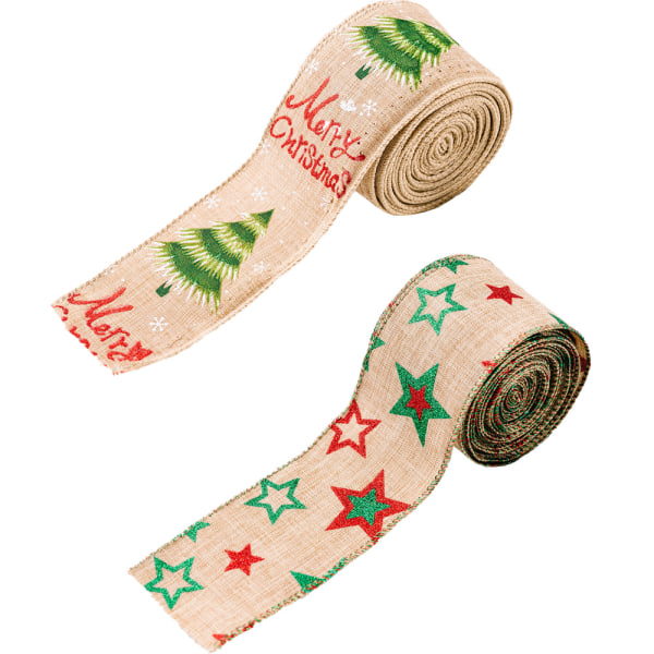 Ribbon Wrapping Ribbon Christmas Decoration for Home Gift