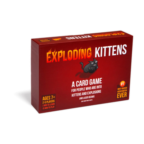 Exploderande kattungar kortspel