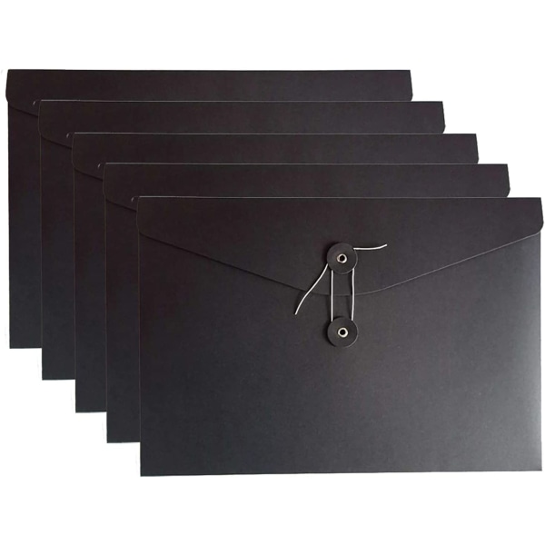 Kraft String Envelope File Folder Project Pockets File Jacket