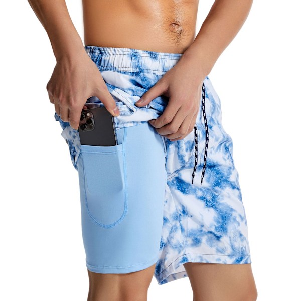 Herr Compression Liner Baddräkt Quick Dry Swim Shorts