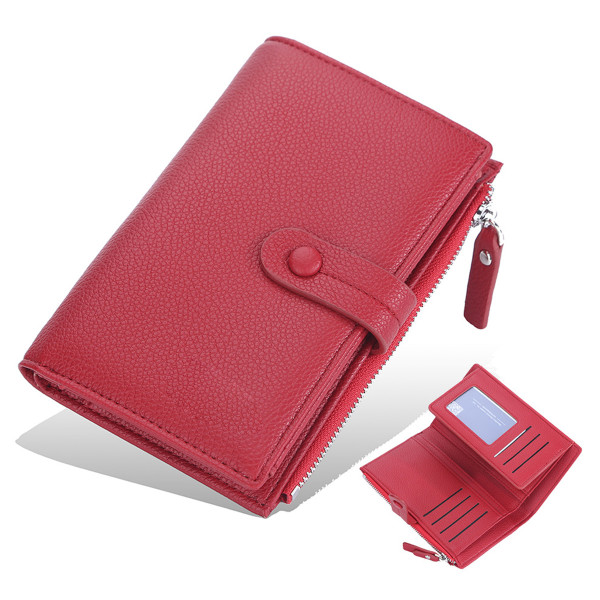 Kvinnors plånbok korthållare, liten tvåfaldig plånbok, söt liten d653 |  Fyndiq