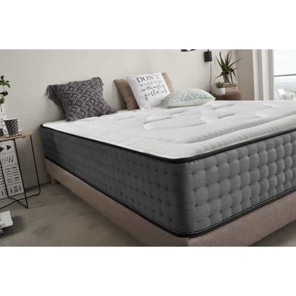 Patja 160x190 cm, Hexacare 28 cm, Pocket Springs, kiinteä, erillinen nukkuminen, Moonia