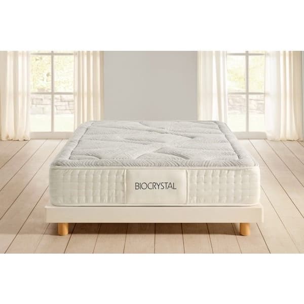 Moonia | Viscosoft-madrass | Biocrisyal Gold 30 | 90X190 cm | Medium fasthet Grå