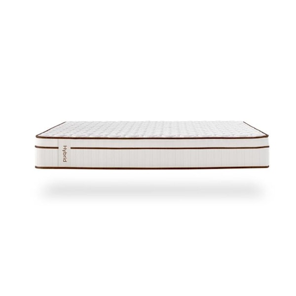 Moonia Hybrid Valkoinen pussijousimatto paksuus 25 cm - 150x200 cm
