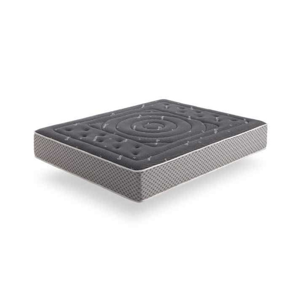 Patja 140x200 cm, Premium Black Multizone, 27 cm, Viscosoft, kiinteä, makuueristys, Moonia