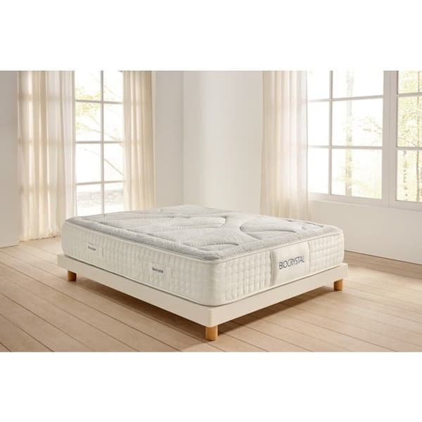 Moonia | Viscosoft-madrass | Biocrisyal Gold 30 | 90X190 cm | Medium fasthet Grå
