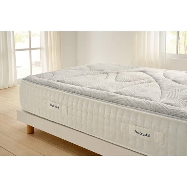 Moonia | Viscosoft-madrass | Biocrisyal Gold 30 | 90X190 cm | Medium fasthet Grå