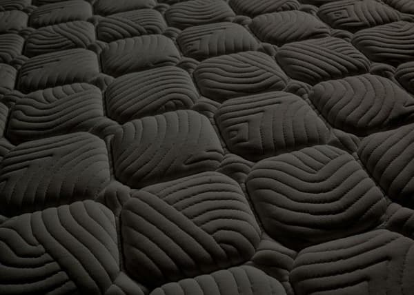 Moonia | Viscosoft Madras | Air Black | 90X200 cm | Medium Fasthed