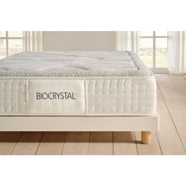 Moonia | Viscosoft-madrass | Biocrisyal Gold 30 | 90X190 cm | Medium fasthet Grå