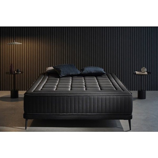Madras 160x190 cm, Magnum Black, Memory Foam + Viscosoft Foam + BioTherm: 5 cm - Moonia sort