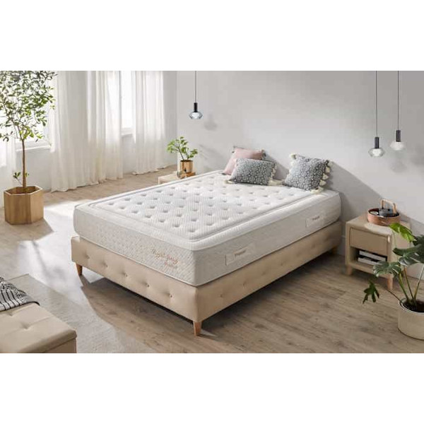 Patja 150x200 cm, Royal Spring Premier Latex HR 30 cm, muotoutuva vaahto ja lateksi, kova, riippumaton nukkumismukavuus, Moonia