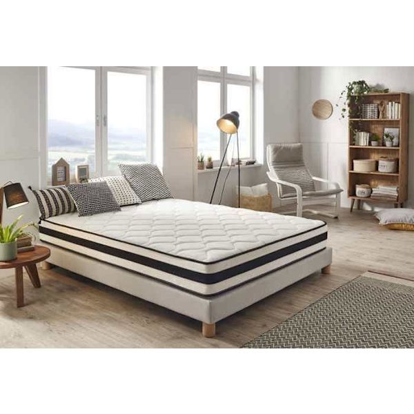 Madras 150x190 cm, Maxim, 21 cm, Viscosoft, fast, uafhængighed af liggeposition, Moonia