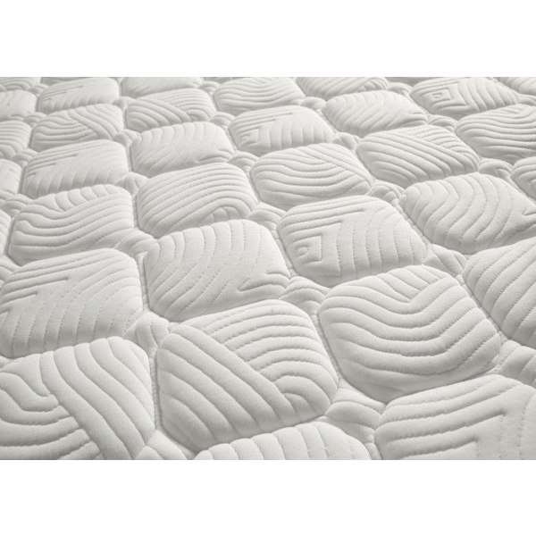 Madrassen med indbagte fjedre Hybrid Hvid tykkelse 25 cm - 150x200 cm - Moonia
