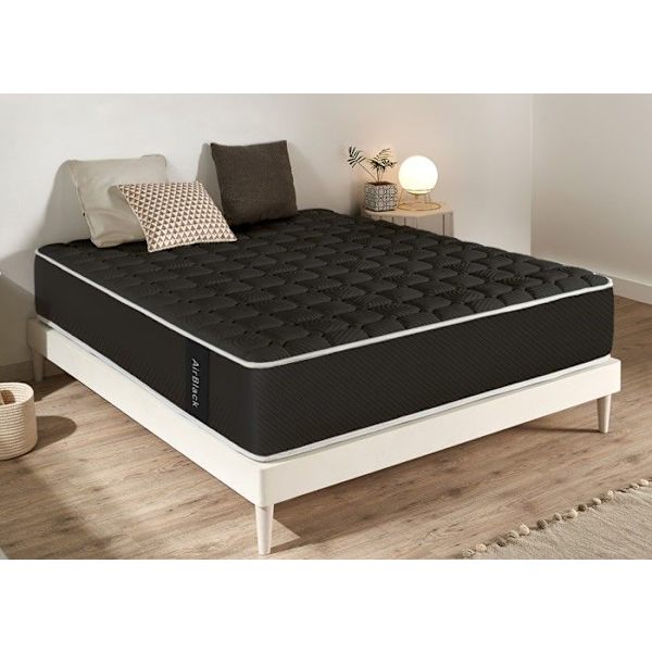 Air Black Memory Foam Madras - 80X190 cm - Moonia