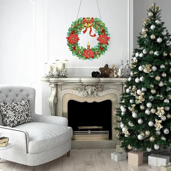 5D Diamantmaleri Julepynt DIY Diamantmaleri Billede Sæt