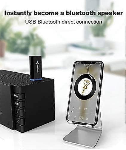 2025 Nyeste USB Bluetooth Biladapter, Bluetooth USB Audio Receiver Trådløs