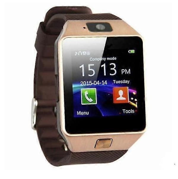 Bluetooth Smartwatch med kamera, vandtæt telefonpartner til Android LG iPhone UK