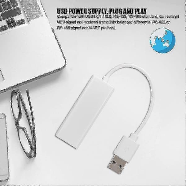 USB til RS485-adapter med RJ45-port for automasjonssystemer