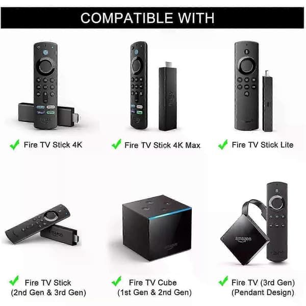 Ny Original L5B83G For Amazon Fire TV Stick 4K Max Alexa Stemmefjernkontroll