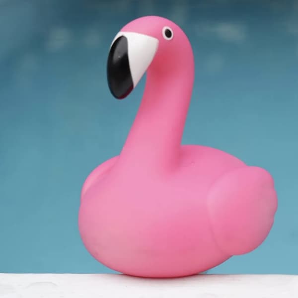Flamingo Pooltermometer, Vandtemperaturtermometer til Pools og Spas, Svømmebassintermometer, Flydende Pooltermometer