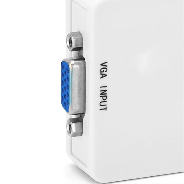 VGA till BNC-omvandlare HD-videoadapter för videokonferenser hemmabio TV-dator