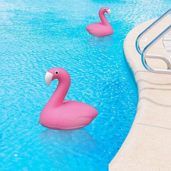 Flamingo Pooltermometer, Vandtemperaturtermometer til Pools og Spas, Svømmebassintermometer, Flydende Pooltermometer