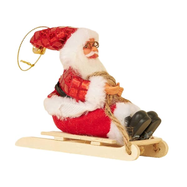 Tomte Skidfiskgur, Tomte Docka, Juldekorationer, Tomte Style D