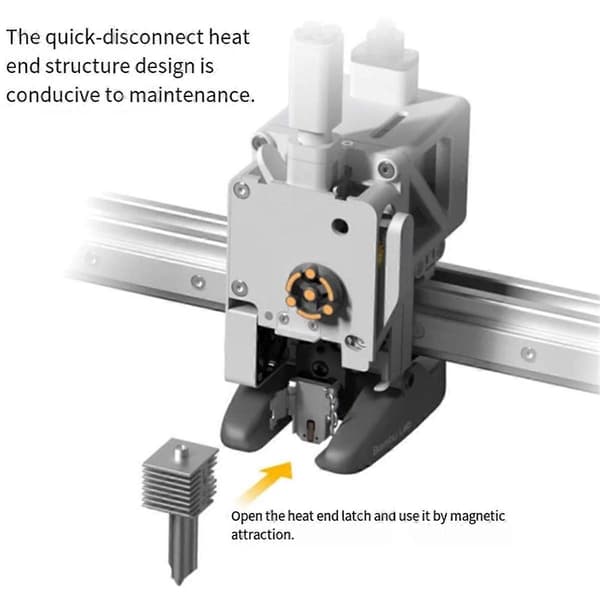 For A1 Mini Hotend Monteringsvarmeenhet Viktig tilbehør for A1 & A1 Mini 3D-printere