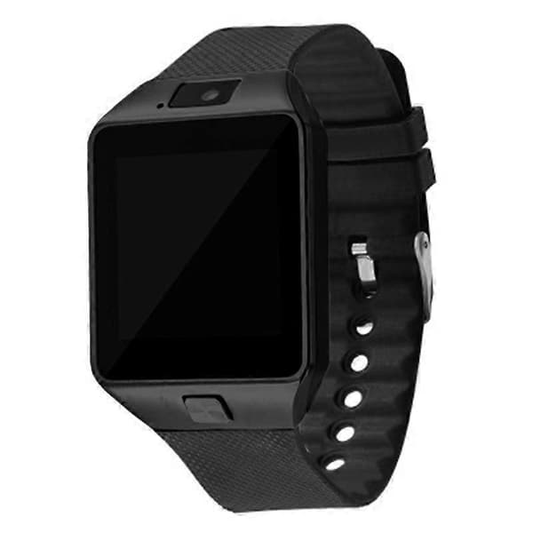 SIM-kort Smartwatch med kamera Bluetooth-kompatibelt armbåndsur til mænd og kvinder Black