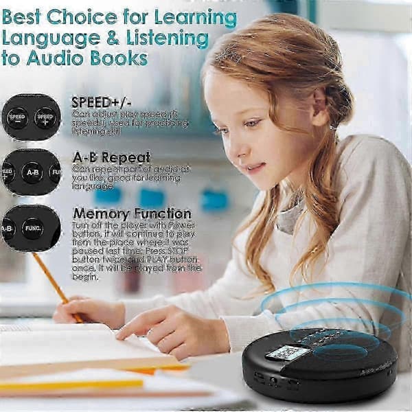Ladattava CD-soitin Bluetooth-yhteydellä ja ASP LCD-näytöllä
