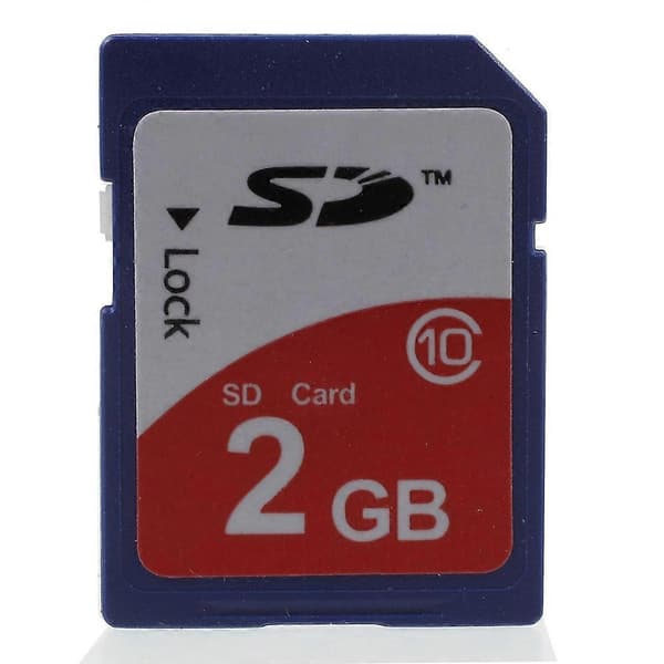 2 GB High Speed Class 10 SDHC-minnekort