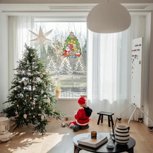 5D Diamantmaleri Julepynt DIY Diamantmaleri Billede Sæt