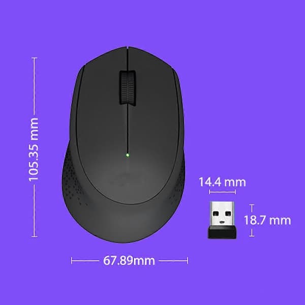 M280 2,4 GHz USB Bluetooth -langaton hiiri Black