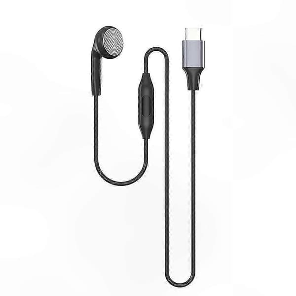 Mono Hörlur med Mikrofon, Handsfree-Samtal för Förare, Type-C Gränssnitt, 608 Modell Type-C Interface
