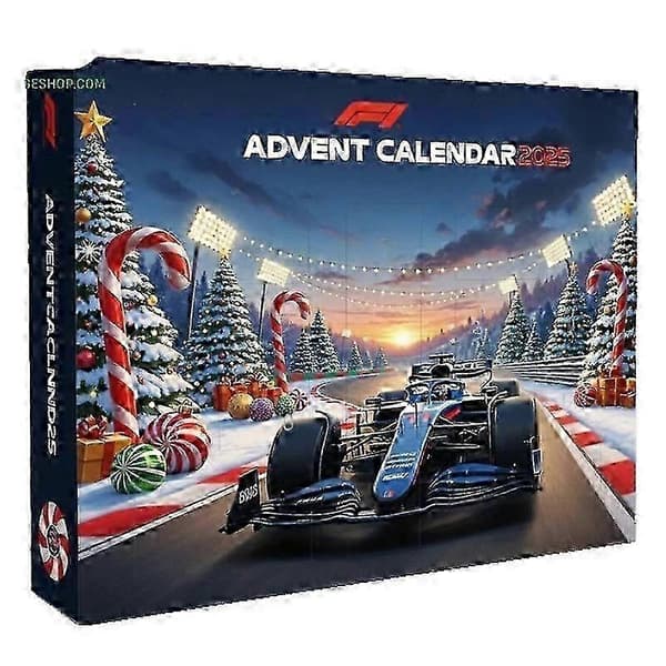 F1 Racing Advents Nedtelling Julekalender Blindboks 25-26
