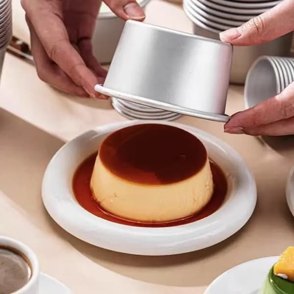 8 stk. karamellpuddingform egg terteform høytemperatur baking kake baking dessert gelé liten mini