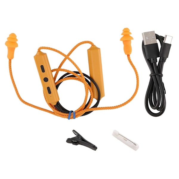 Ørepropper Bluetooth Headset Støyreduserende Øretelefoner for Arbeid Hørselvern Fabrikk Konstruksjon