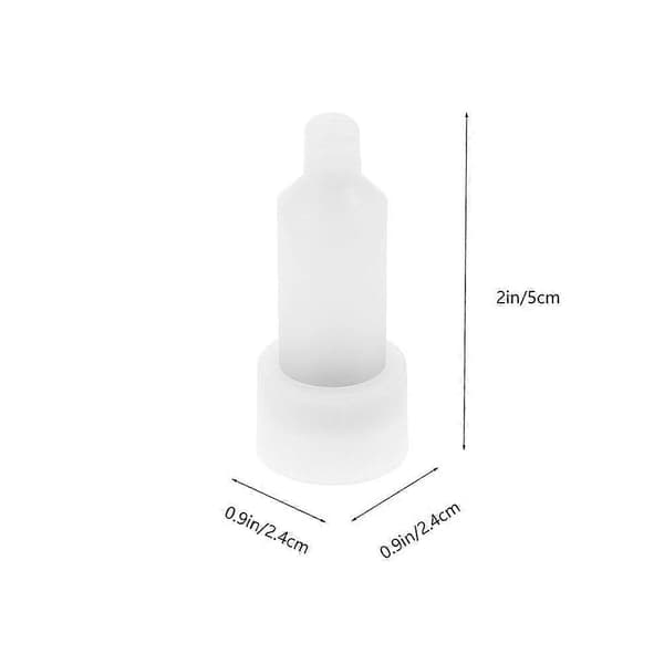 2 stk. sæbedispenser indvendig flaskehoved shampoo dispenser reservedel sæbedispenser del