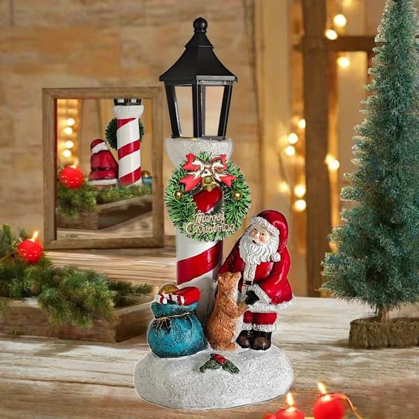 Lysande LED Snögubbe Julstaty Juldekorationer