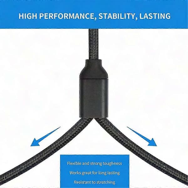 USB Type C til Dobbelt XLR Han Stereo Lydkabel 32Bit/384Khz til Smartphones Laptop